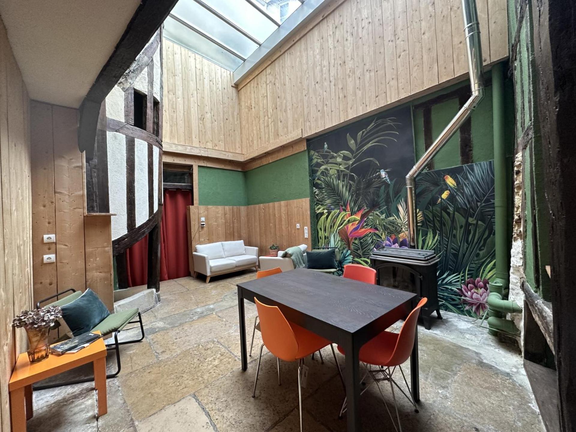 Maison Atypique En Centre-Ville Troyes Esterno foto
