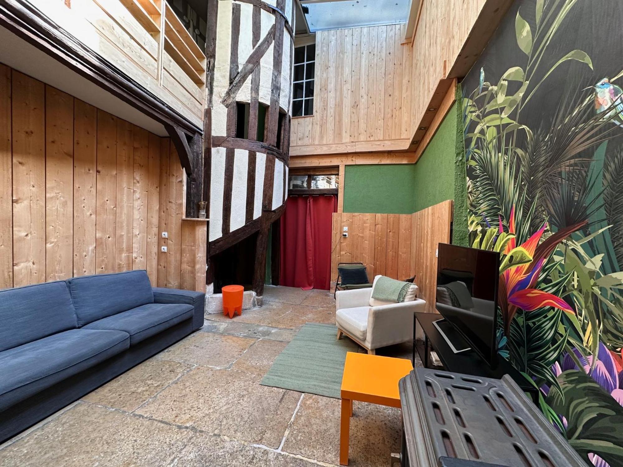 Maison Atypique En Centre-Ville Troyes Esterno foto